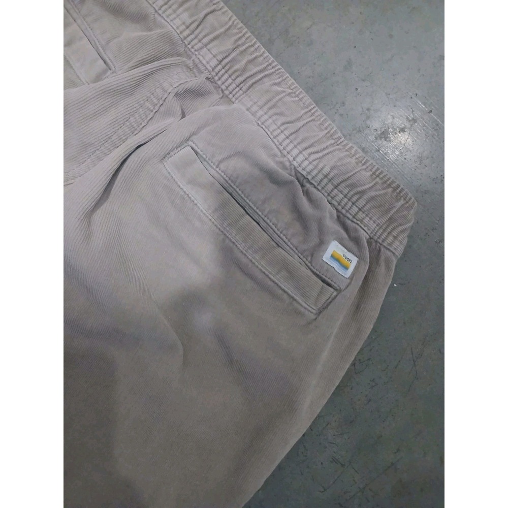 Vuori Pants Mens Small Optimist Brown Corduroy Athletic Athleisure Jogger - Picture 5 of 8